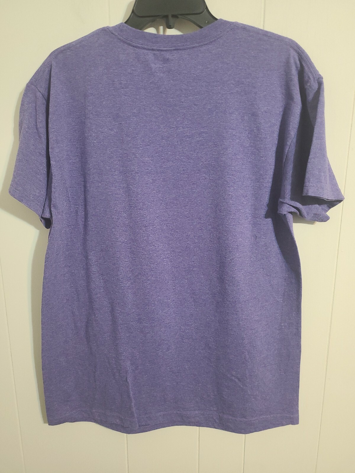 Halloween Michael Myers Medium Mens Purple Graphic Logo Short Sleeve Tshirt