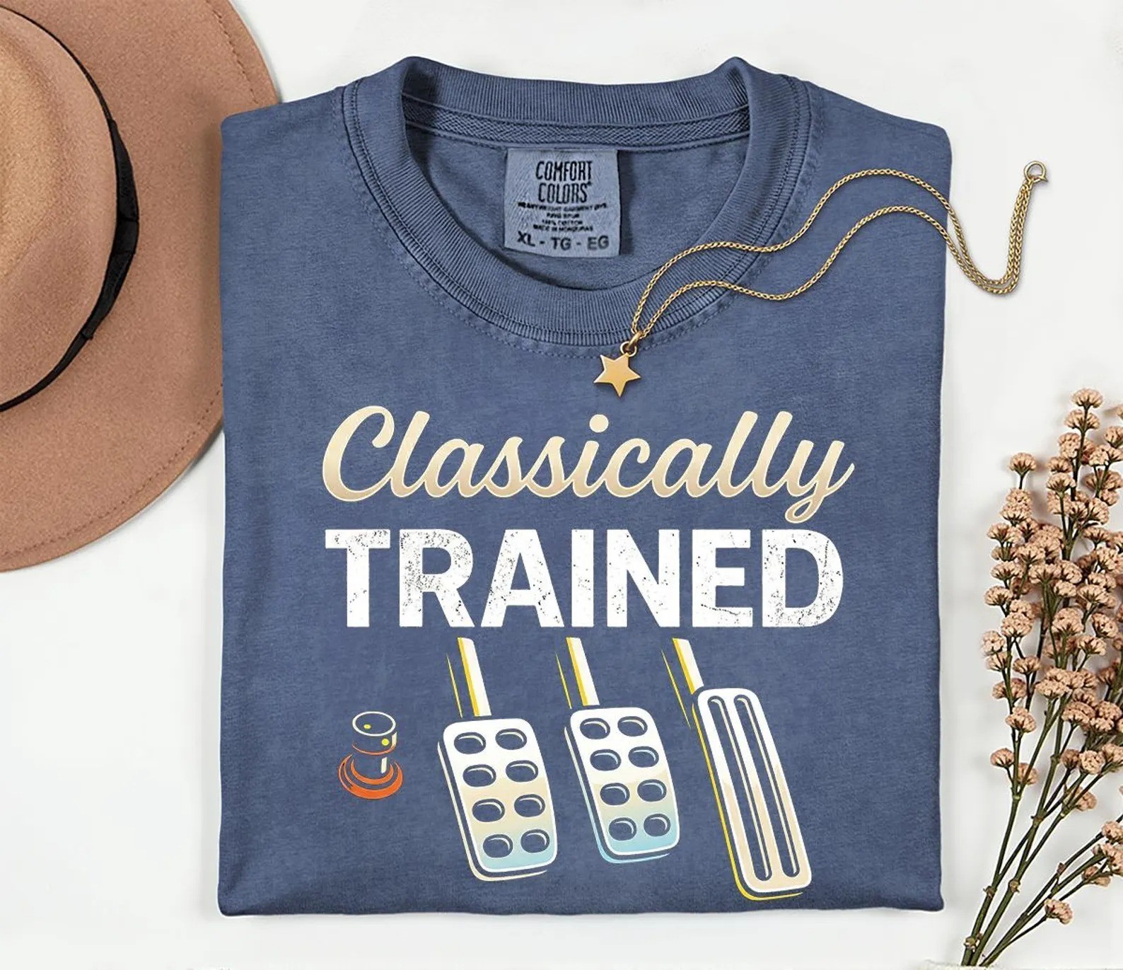 Classically Trained Shirt, Manual Transmission Tee, Car Enthusiast T-Shirt