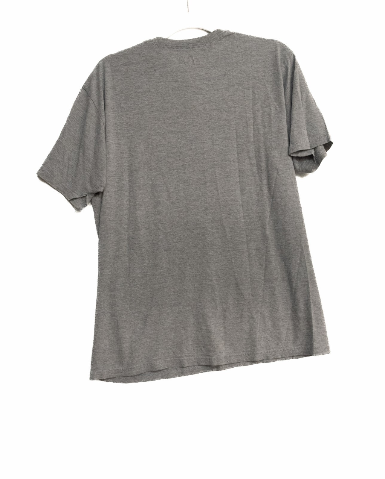 Neff Mens Gray T-Shirt Crew Neck Short Sleeve Graphic Pullover Machine Wash L