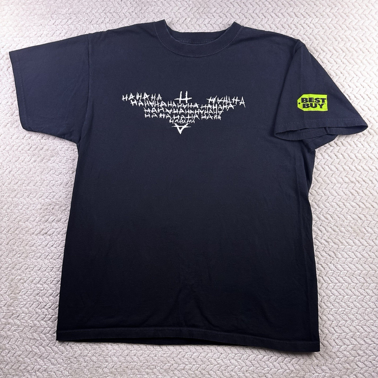 Joker Shirt Y2k Batman The Dark Knight Anarchy Movie T Men’s Large Anvil Tag