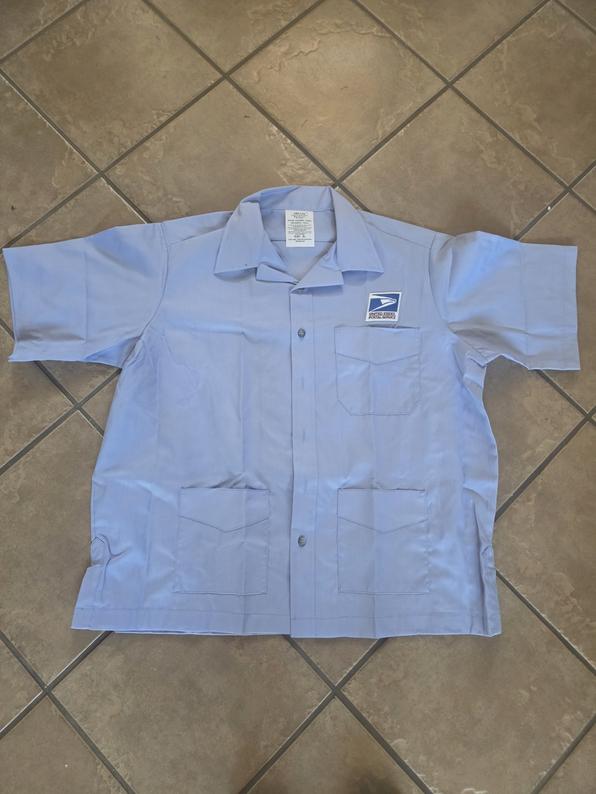 Mens Letter Carrier Shirt New Size XL