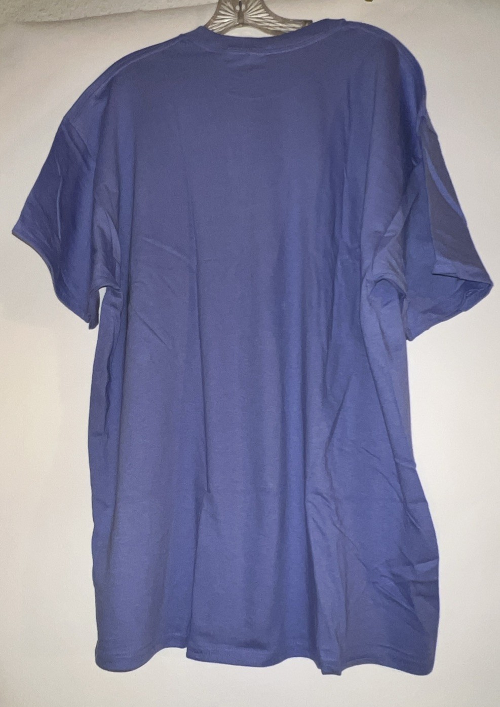 Gildan Mens G500 Solid Heavy Cotton Plain Short Sleeve Violet Casual Fit T-Shirt
