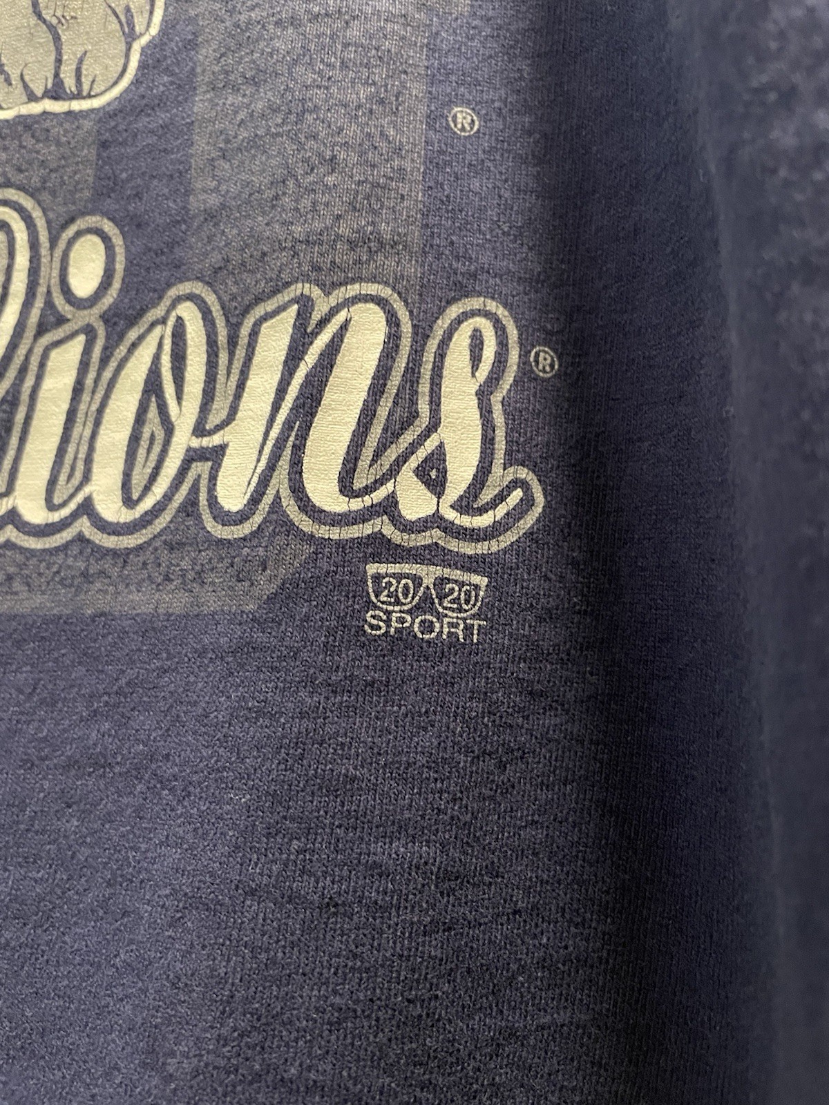 Distressed Vintage 90s Penn State PSU Men’s Large Oversized T-Shirt Made In USA