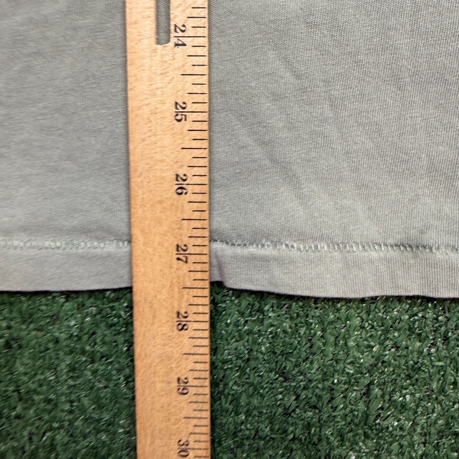The Normal Brand Men’s Green Henley T-Shirt Size L Cotton Short Sleeve