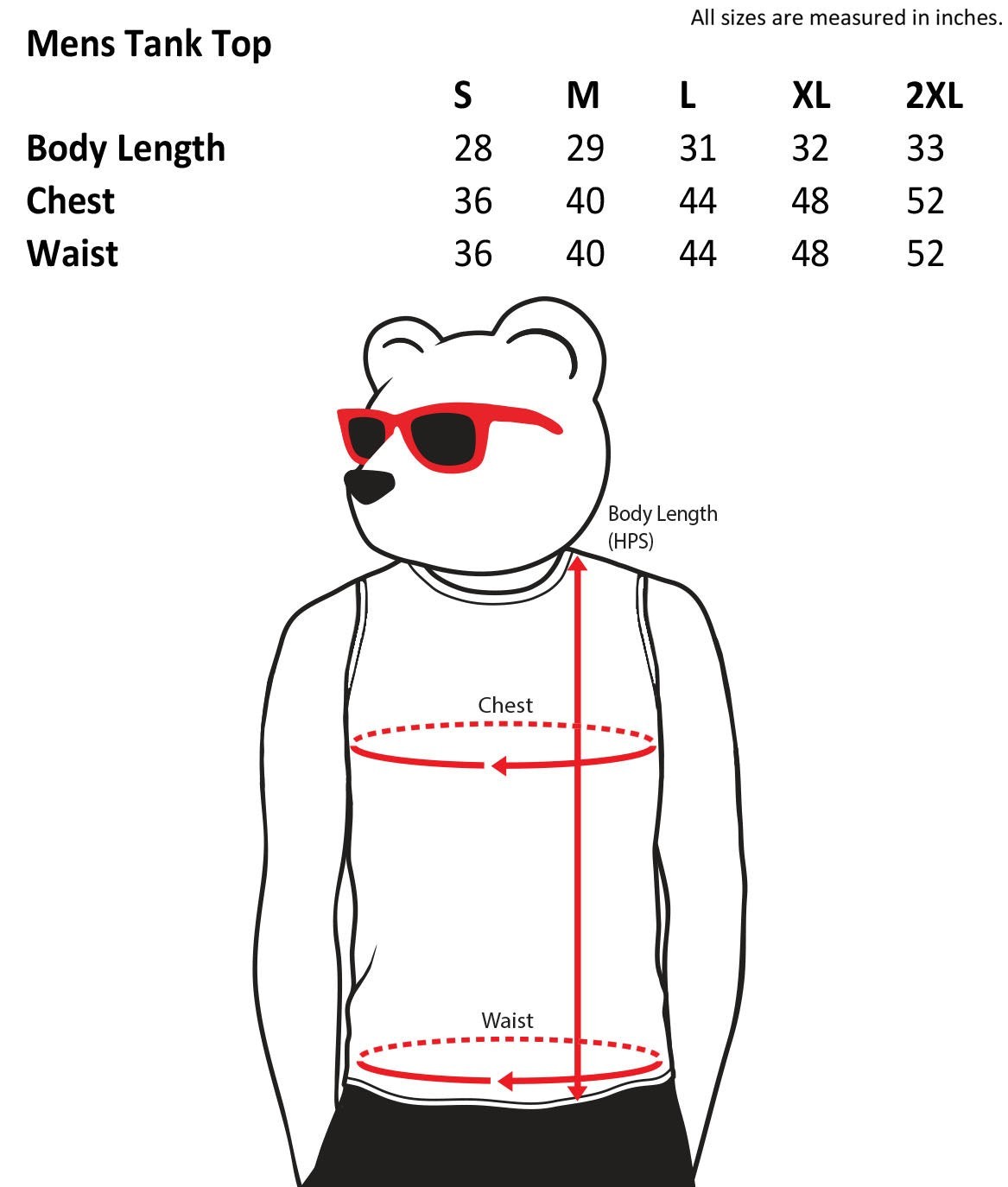 Men’s Gwot1.0 tank top reprint