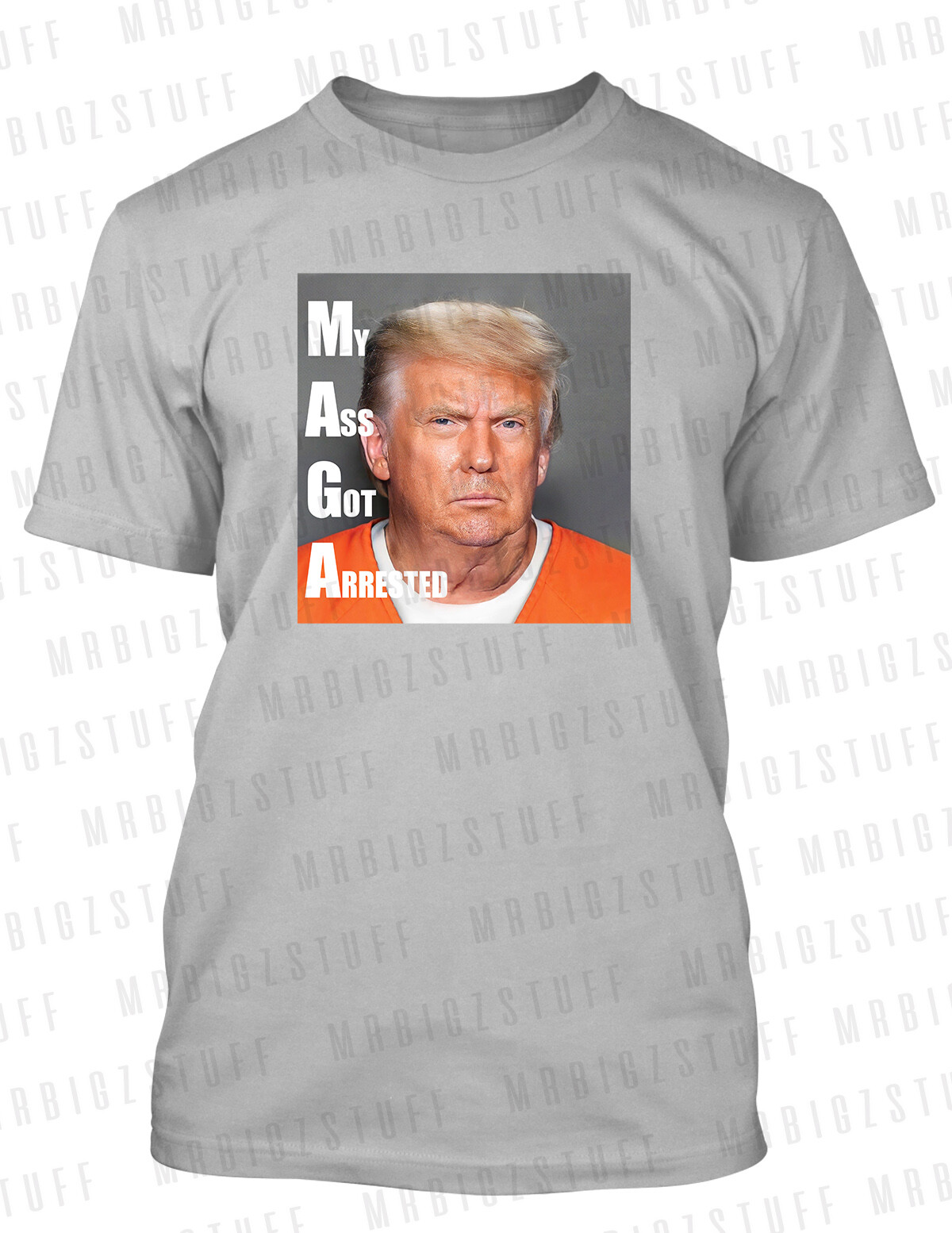 Trump M.A.G.A Fulton County Tee Shirt Big Tall Sm Graphic Sport Pro Club Shaka