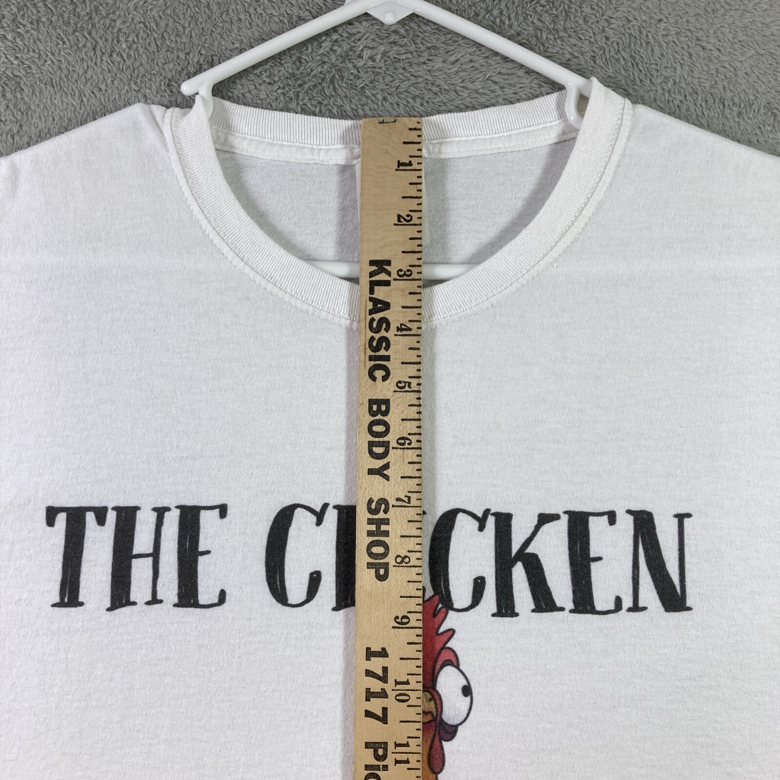 The Chicken Whisperer Shirt Adult Large White Graphic Funny Casual Work