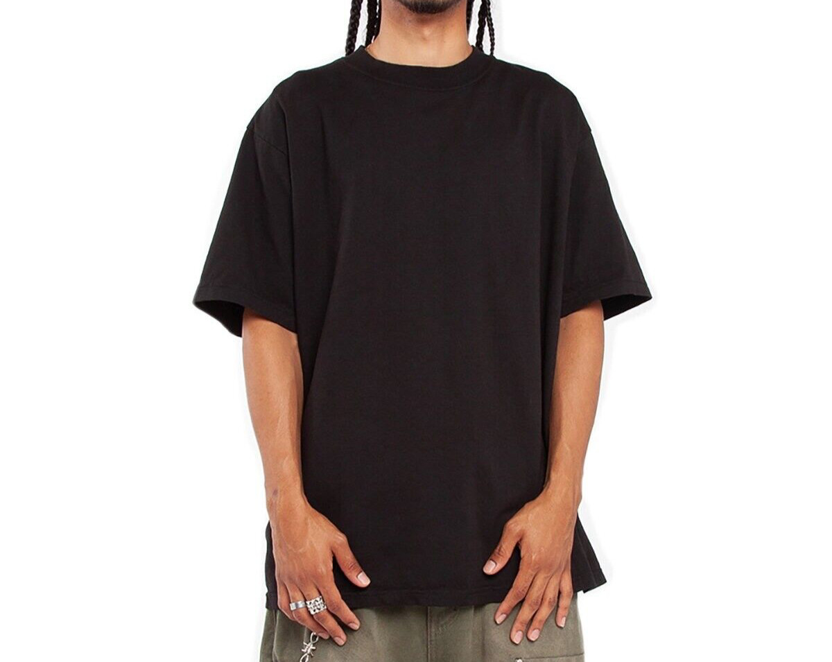 Shaka Wear Garment-Dyed Crewneck Heavy Knit T-Shirt Plain Blank Tee New S-5XL