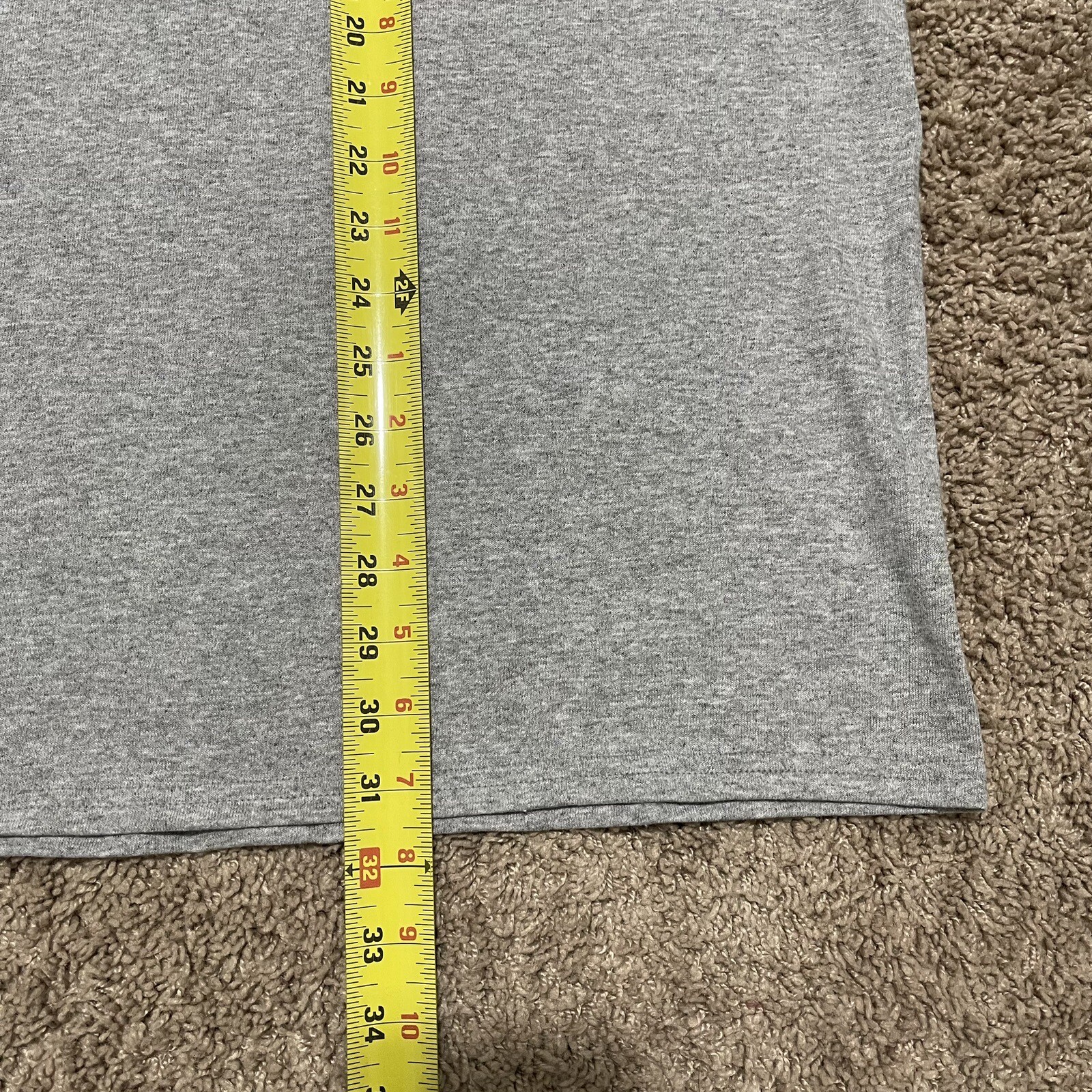 Orlando Florida Shirt Mens XL Grey Baseball Glossy Silver Logo Delta Pro Weight