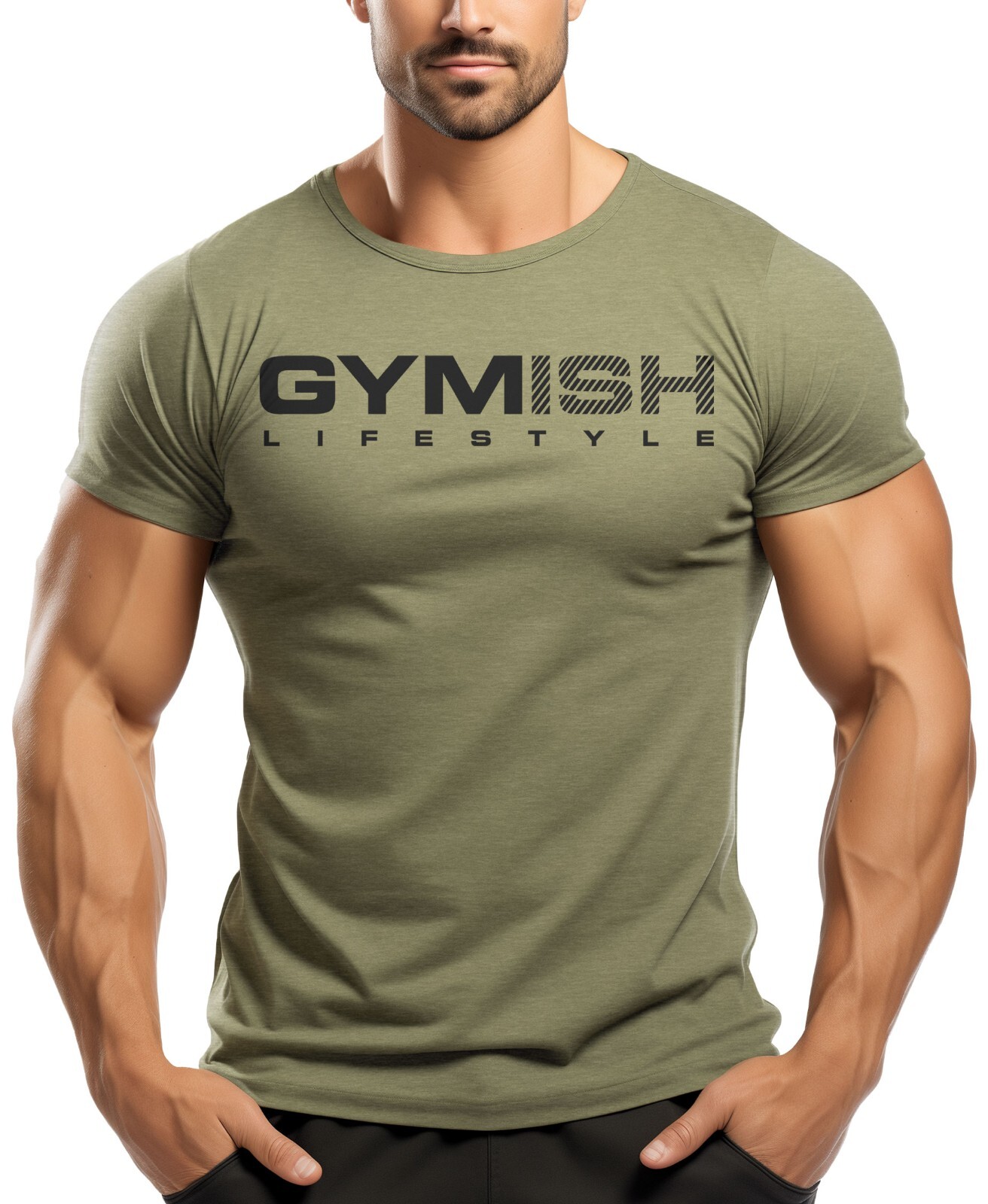 098.Gym Therapy Workout T-Shirt for Mens