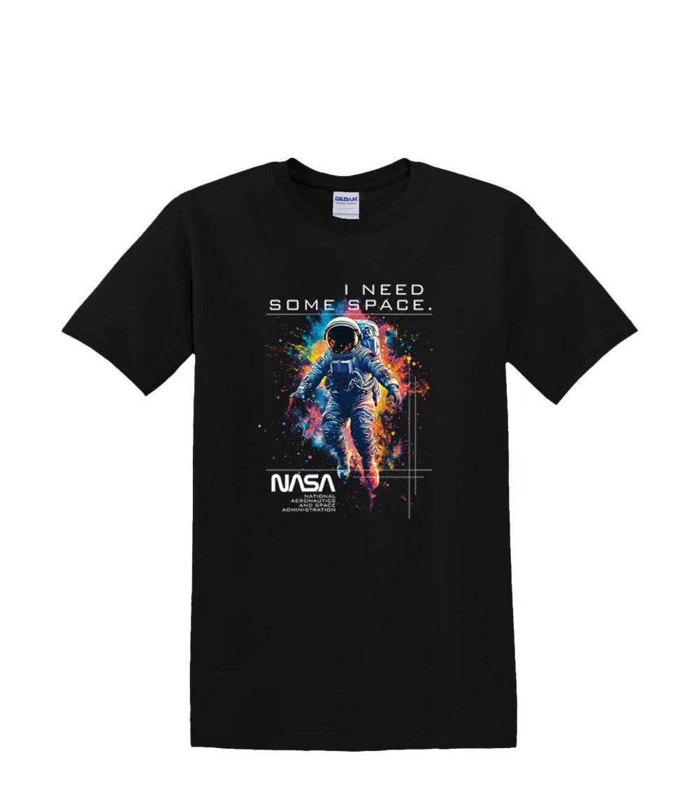 TRANSFER – n a s a I need my space ASTRONAUT fun humor adult