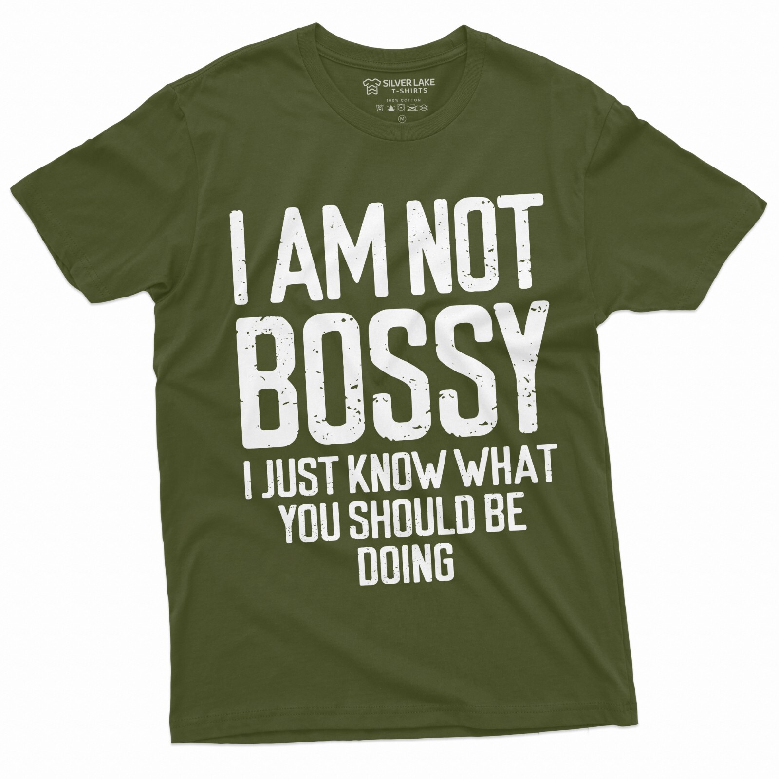 I am not Bossy T-shirt Womens Mens Funny Boss tee manager jobs profession shirt
