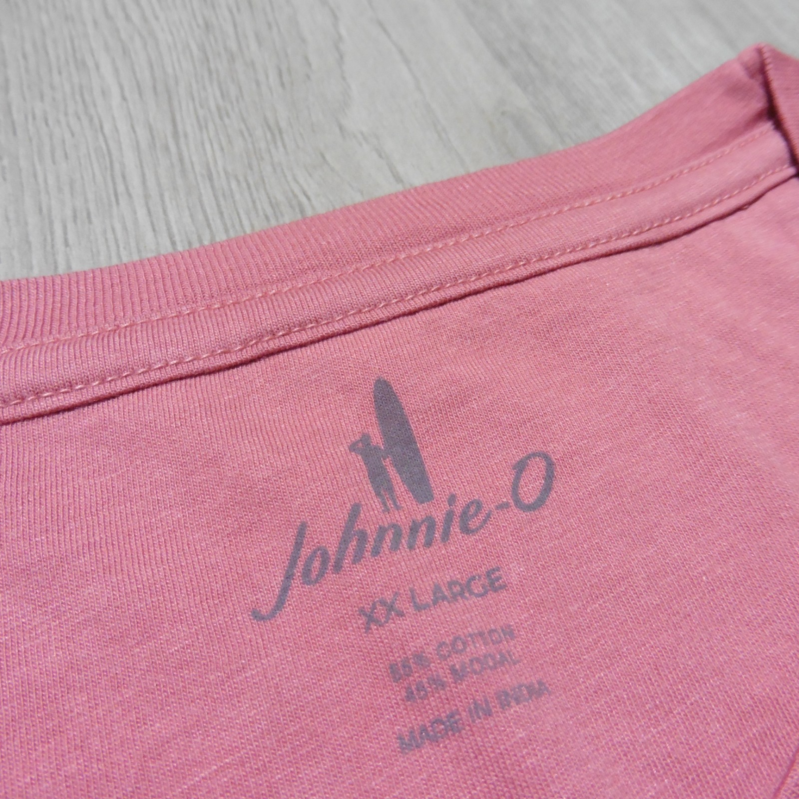 JOHNNIE-O Mens 2XL XXL T SHIRT AMERICAN DREAM BANDANA RED PINK DALE 2.0 GOLF USA