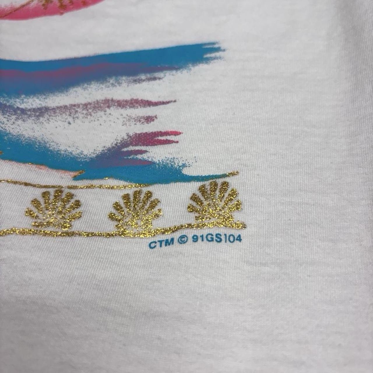 1990s Vintage Playa Dorada Dominican Republic Tourist Tee Mens XL White
