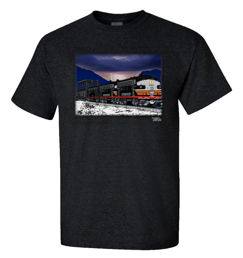 Black Widows on the Overland Train Authentic Railroad T-Shirt [16]