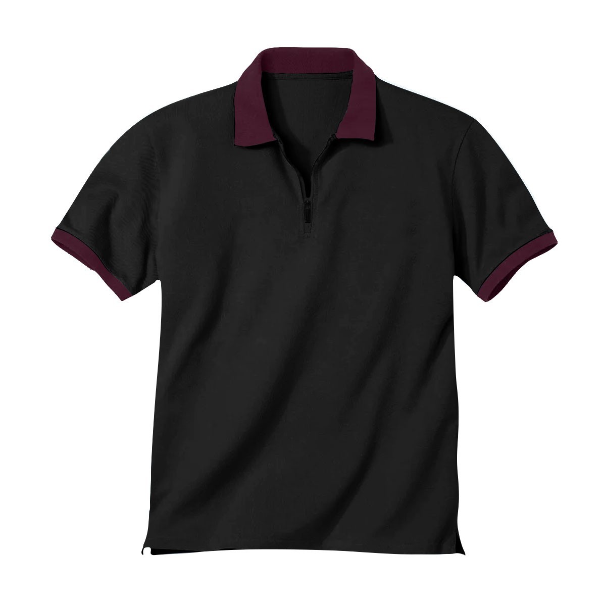 Mens Polo Shirts Short Sleeve Regular Fit Pique Work Casual Breathable Plain Top