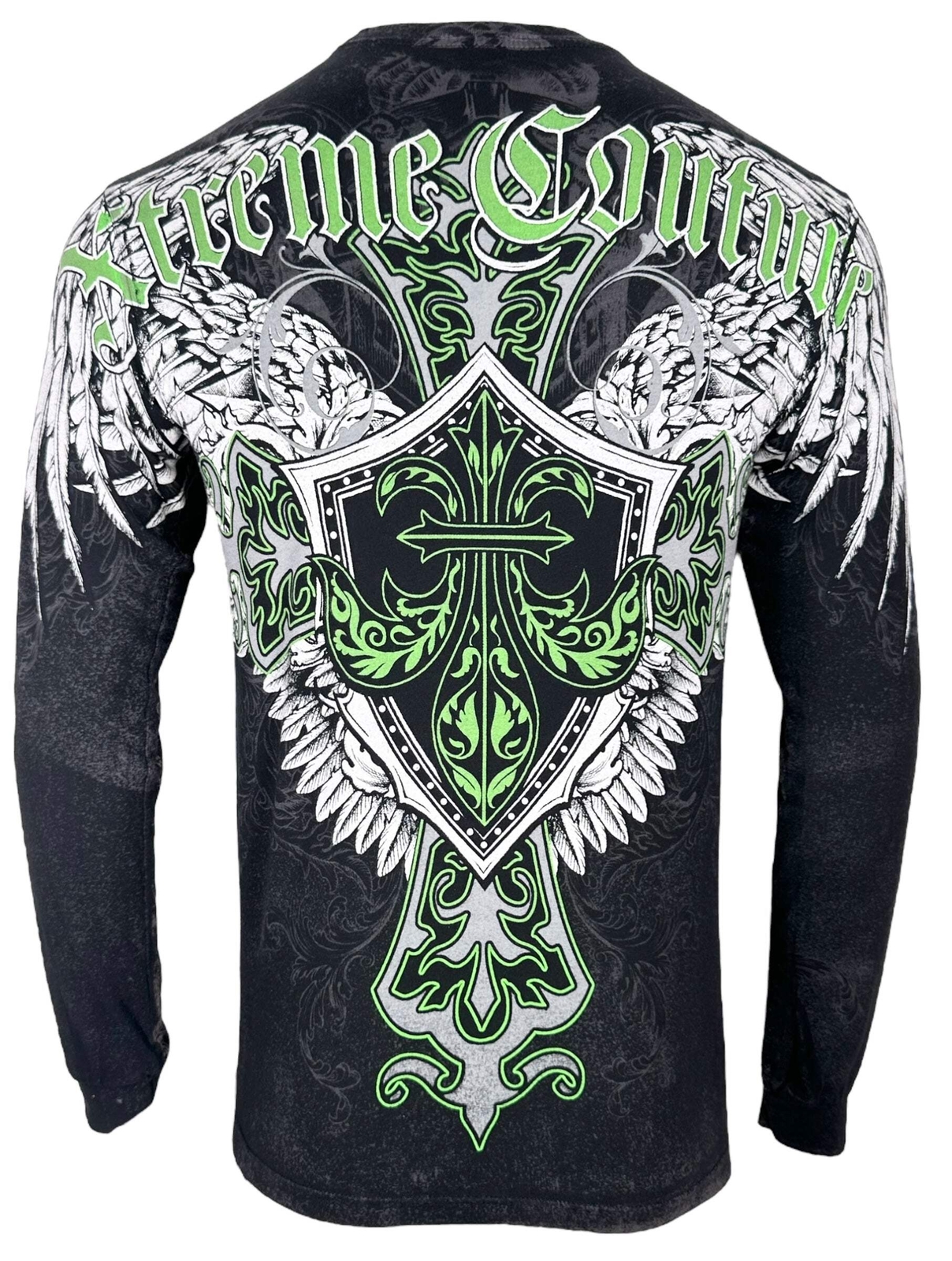 Xtreme Couture by Affliction Men’s T-Shirt Long View Biker Cross S-5XL
