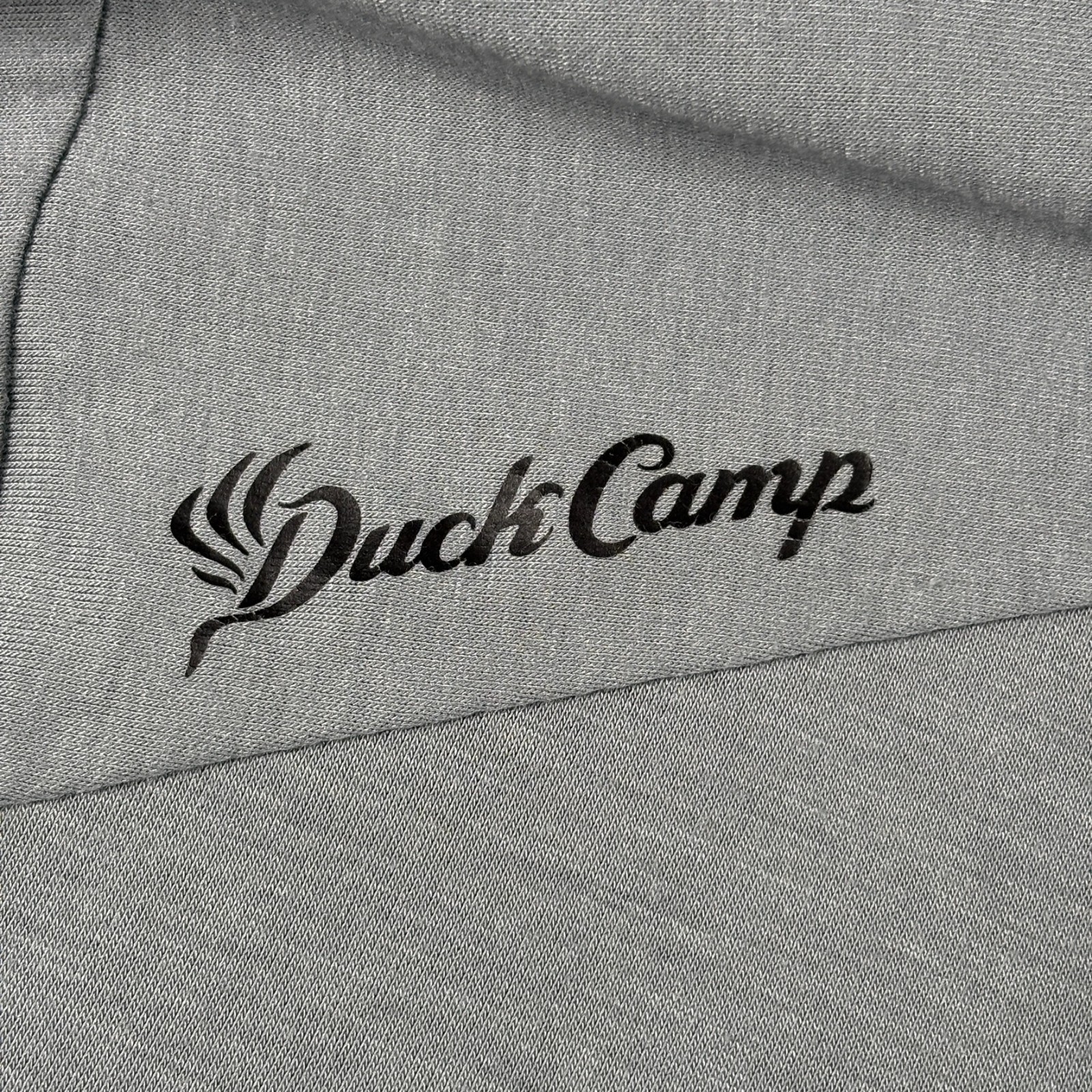 Duck Camp Shirt Mens Large Gray Hoodie Bamboo Lightweight Premium Outdoor
