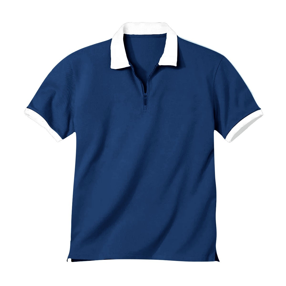 Mens Polka Polo Shirt T-Shirt Top Short Sleeve Contrast Colours S M L XL PL21