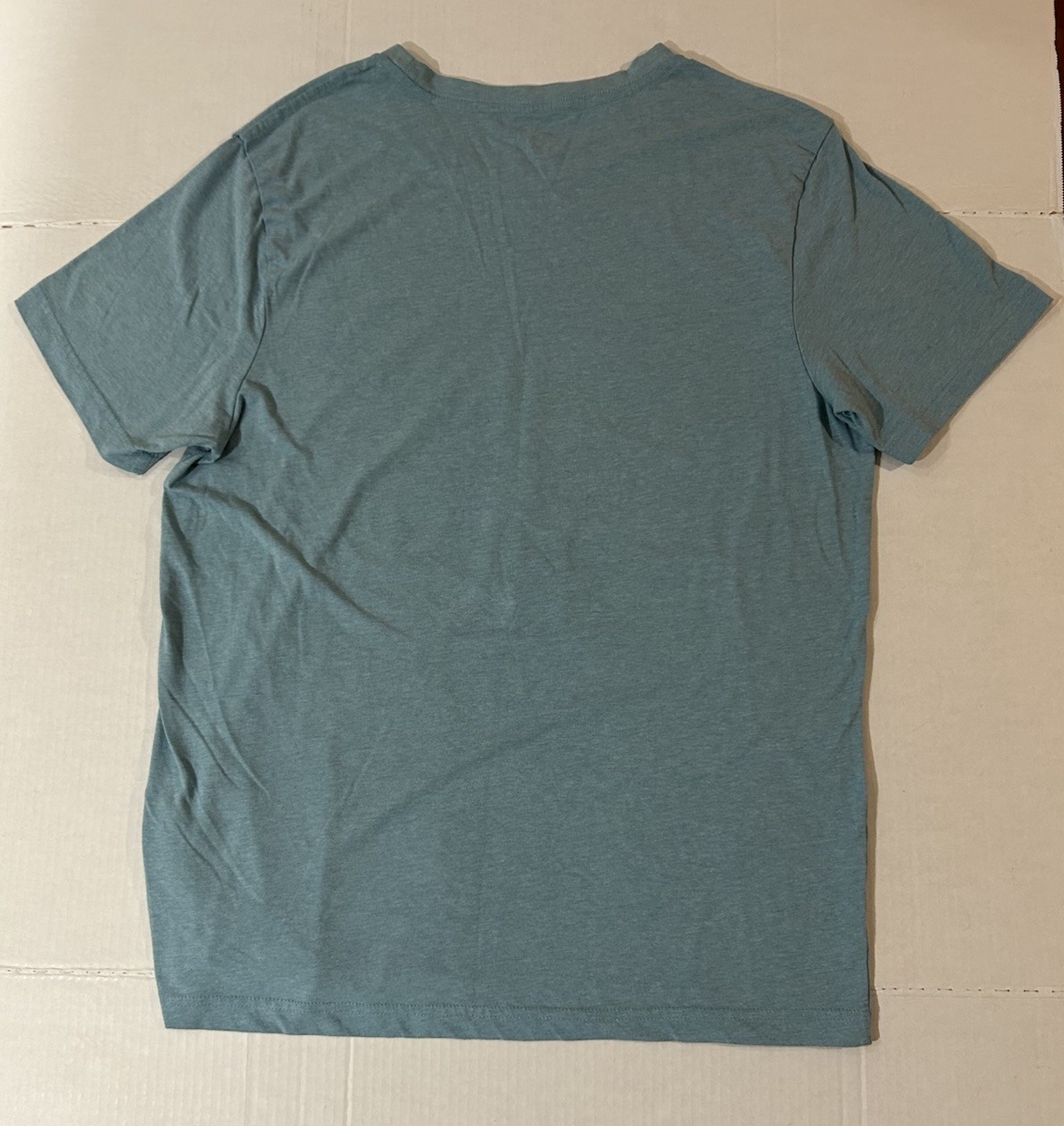 Hurley Men’s Slash Gradient Graphic T-Shirt Light Blue – Large