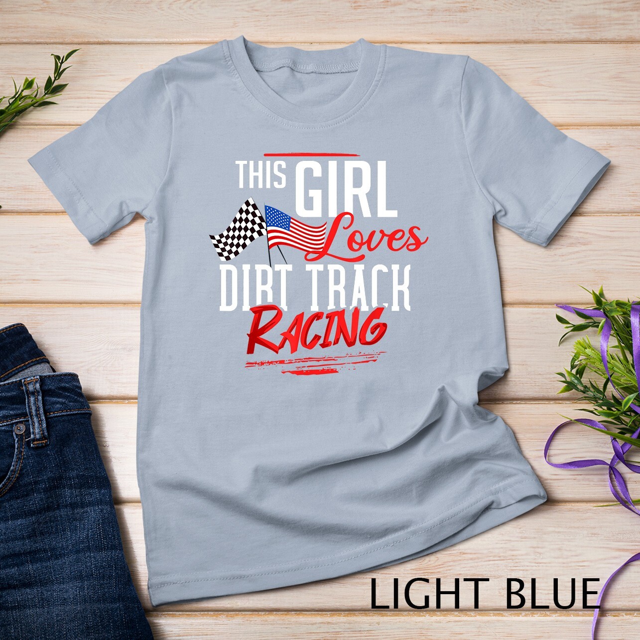 Dirt Track Racing Gift Sprint Car Racing T-Shirt Unisex T-shirt