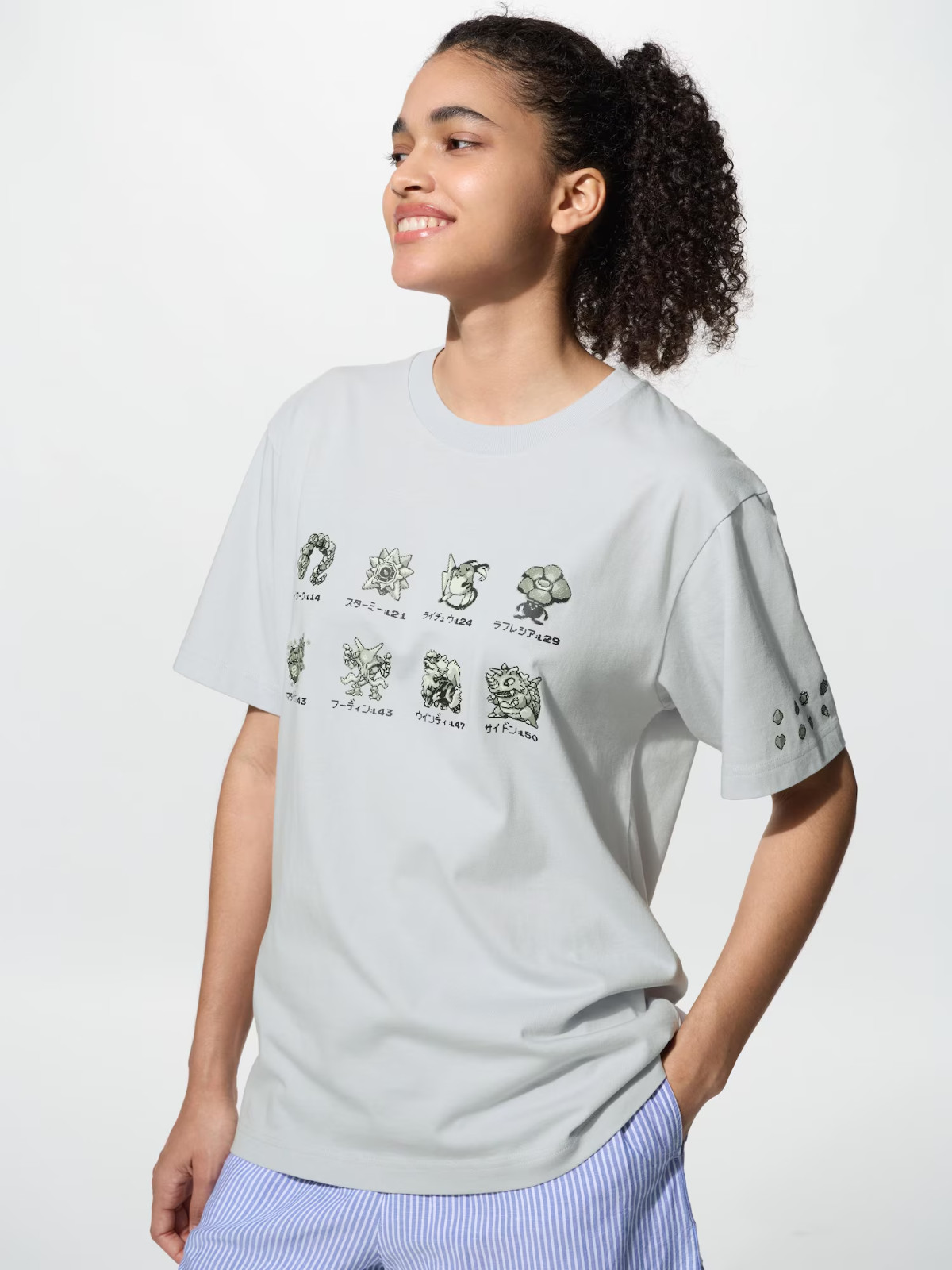 Pokémon 30th Anniversary UNIQLO UT Gym Leader Pikachu Gray T-Shirt Japan PSL NEW
