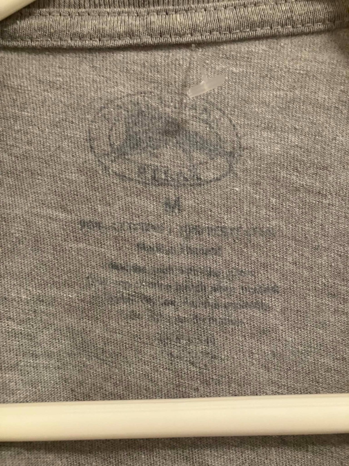 Tommy Bahama Shirt Men’s Medium Ash Grey Motorcycle Chillin w/o Cause Tee Adult