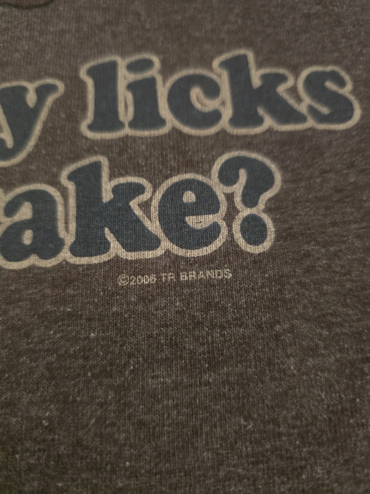 Vintage Ringer OWL How Many Licks Tootsie Pop T-Shirt Size Med Retro