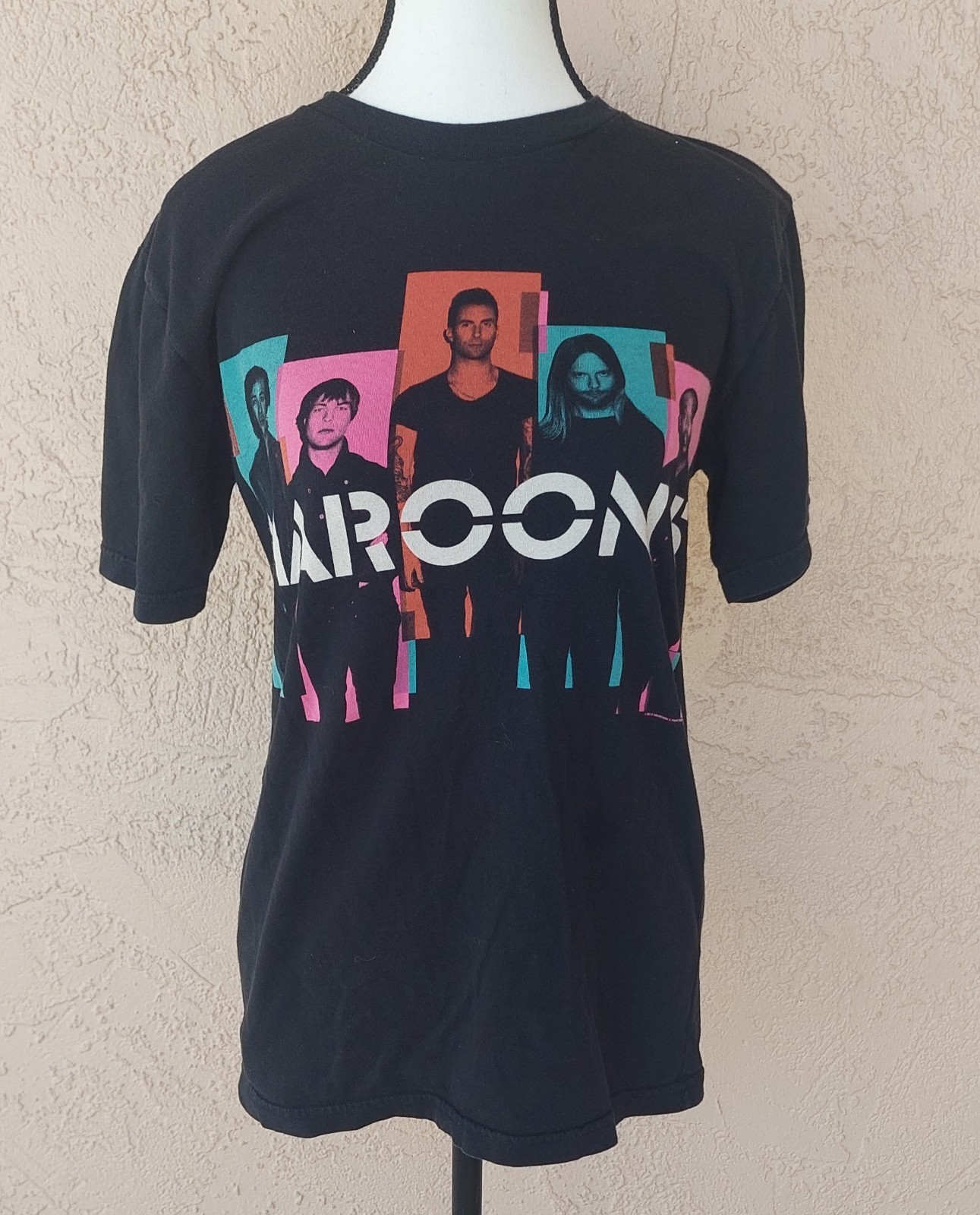 Maroon 5 2013 North American Tour T-Shirt Size Medium Adam Levine