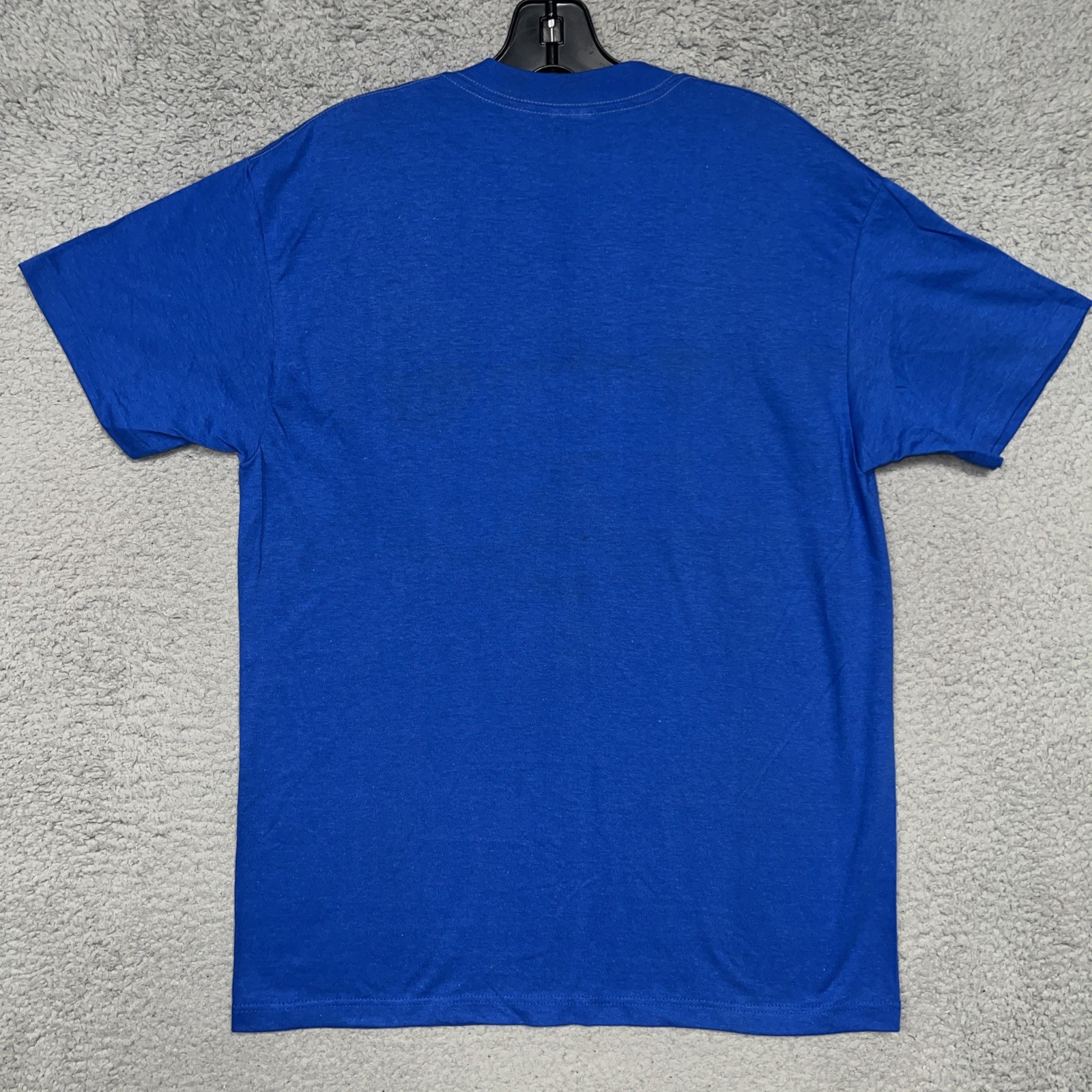 VTG Amish Country Quilts & Crafts T Shirt Men’s Sz L Blue Lancaster PA 90s *Rare