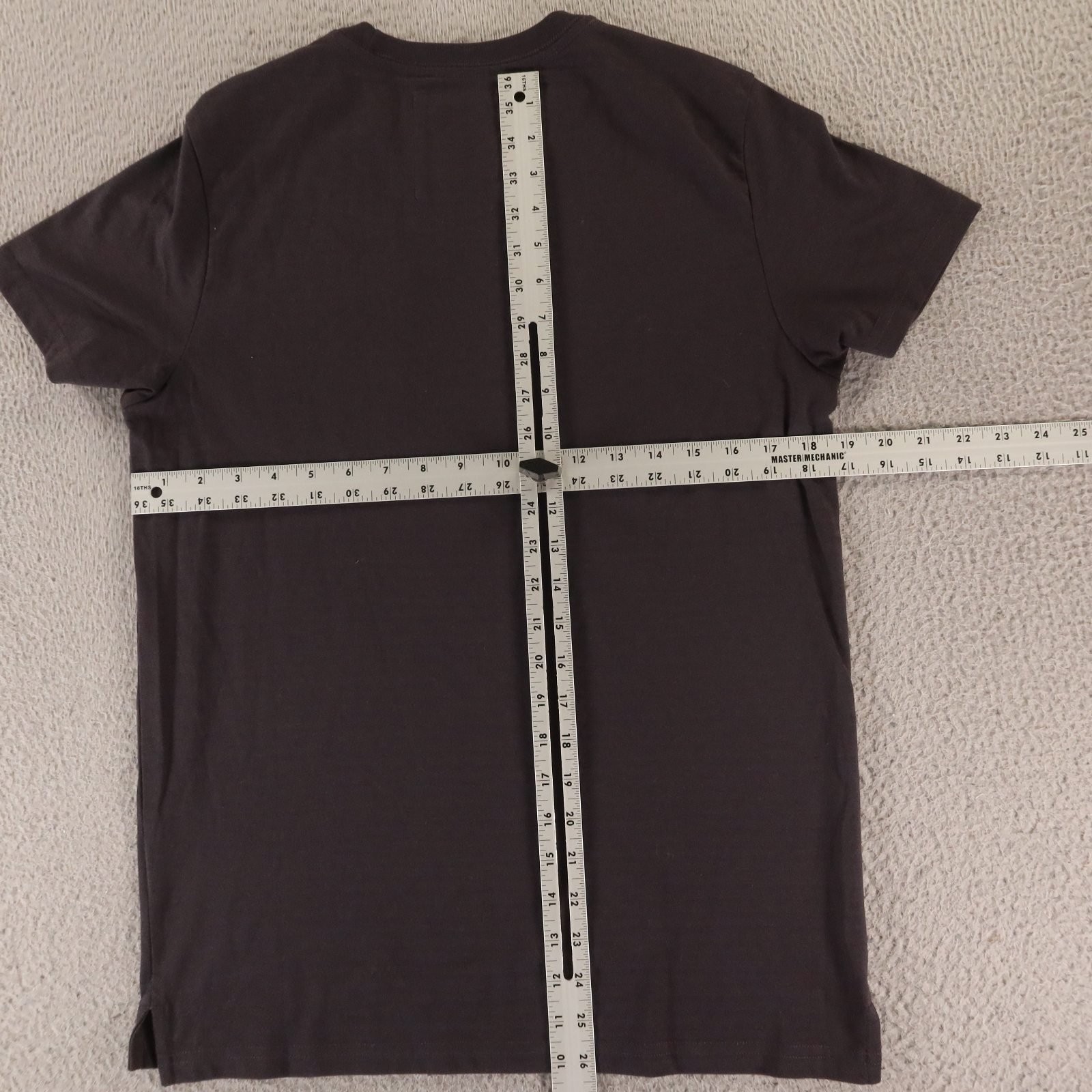 prAna Shirt Mens S Black 100% Organic Cotton prAna Slim Pocket Tee