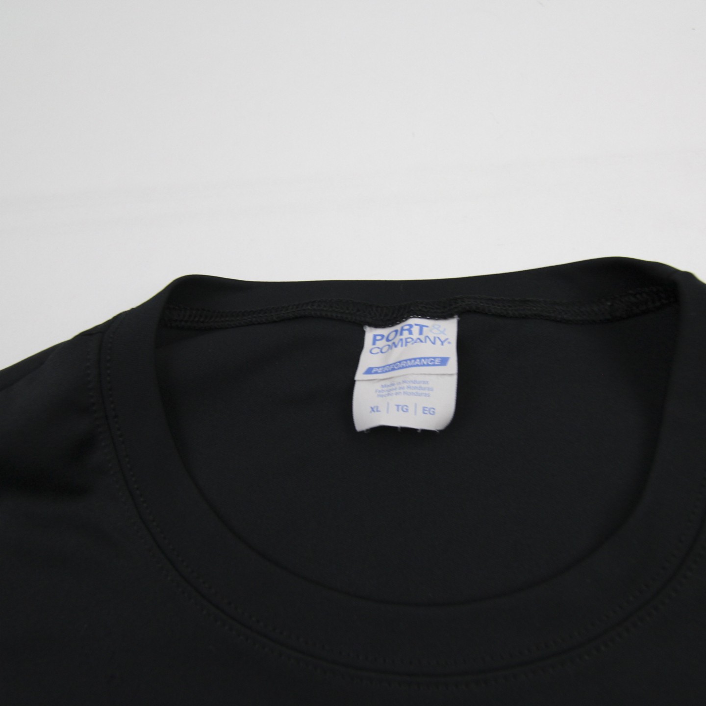 Port & Company Short Sleeve Shirt Men’s Black Used XL