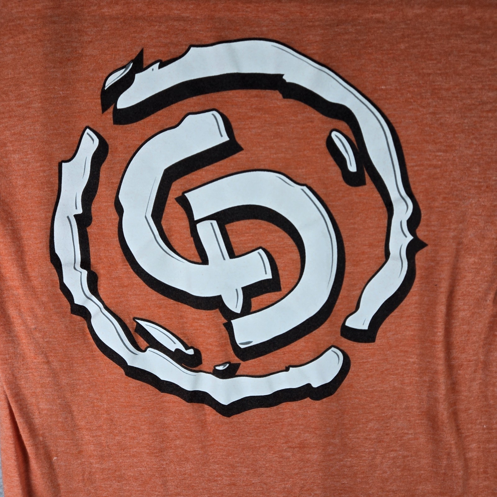 Casey Donahew Band Concert T Shirt Mens M Orange Signed Autographed Music Band