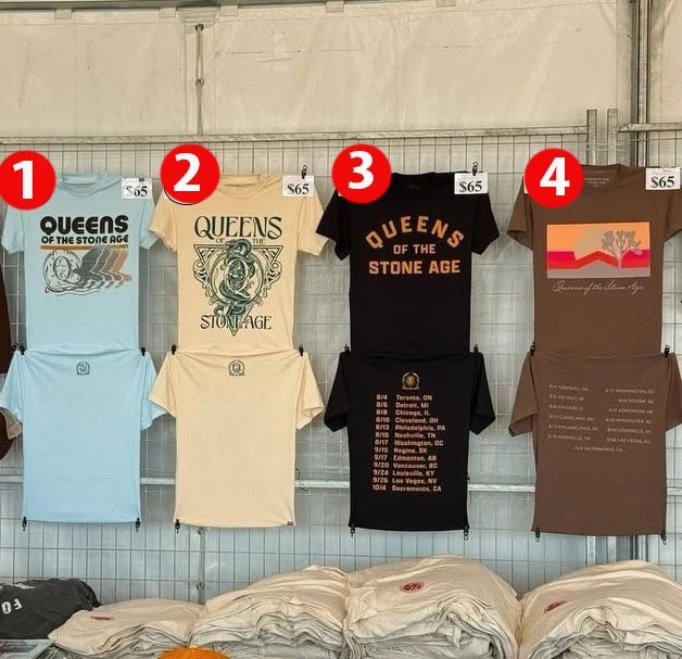 Hot!! Queens of the Stone Age Tour 2026 Shirt Concert Merch Rock Band Reprint