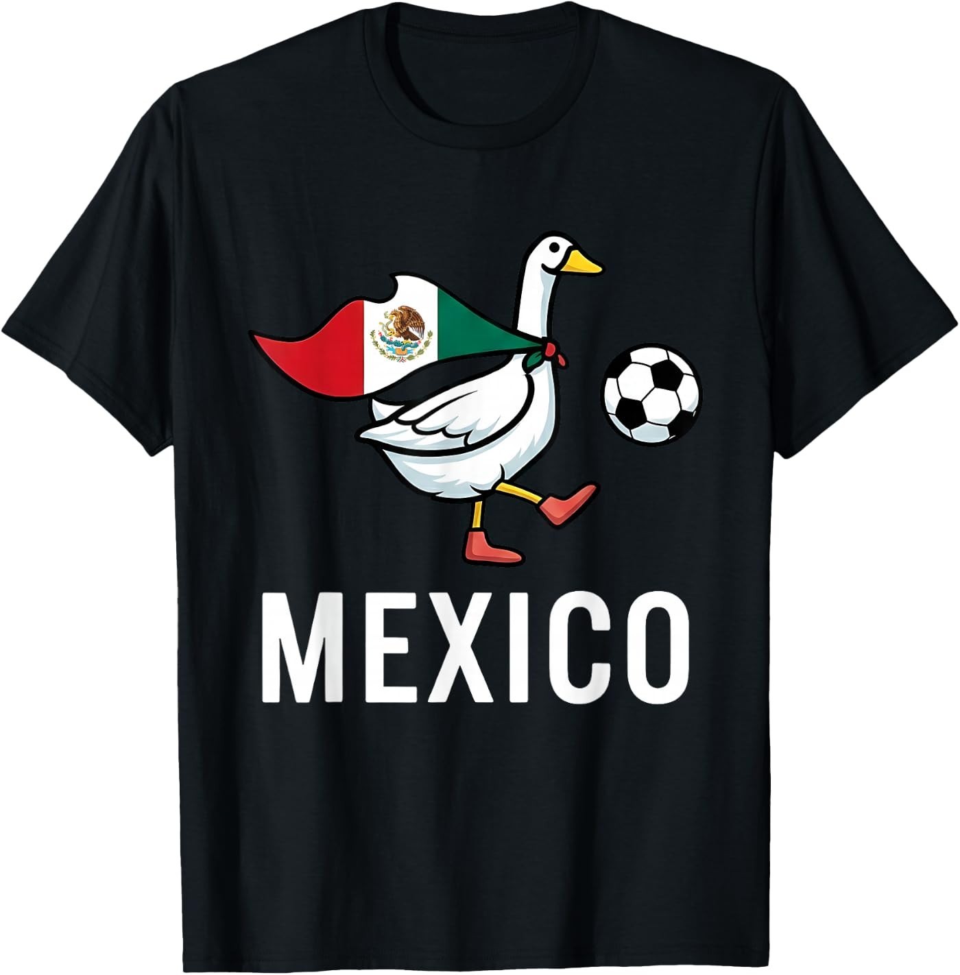 Goose Soccer Fan 2026 Team Mexico Supporters T-Shirt