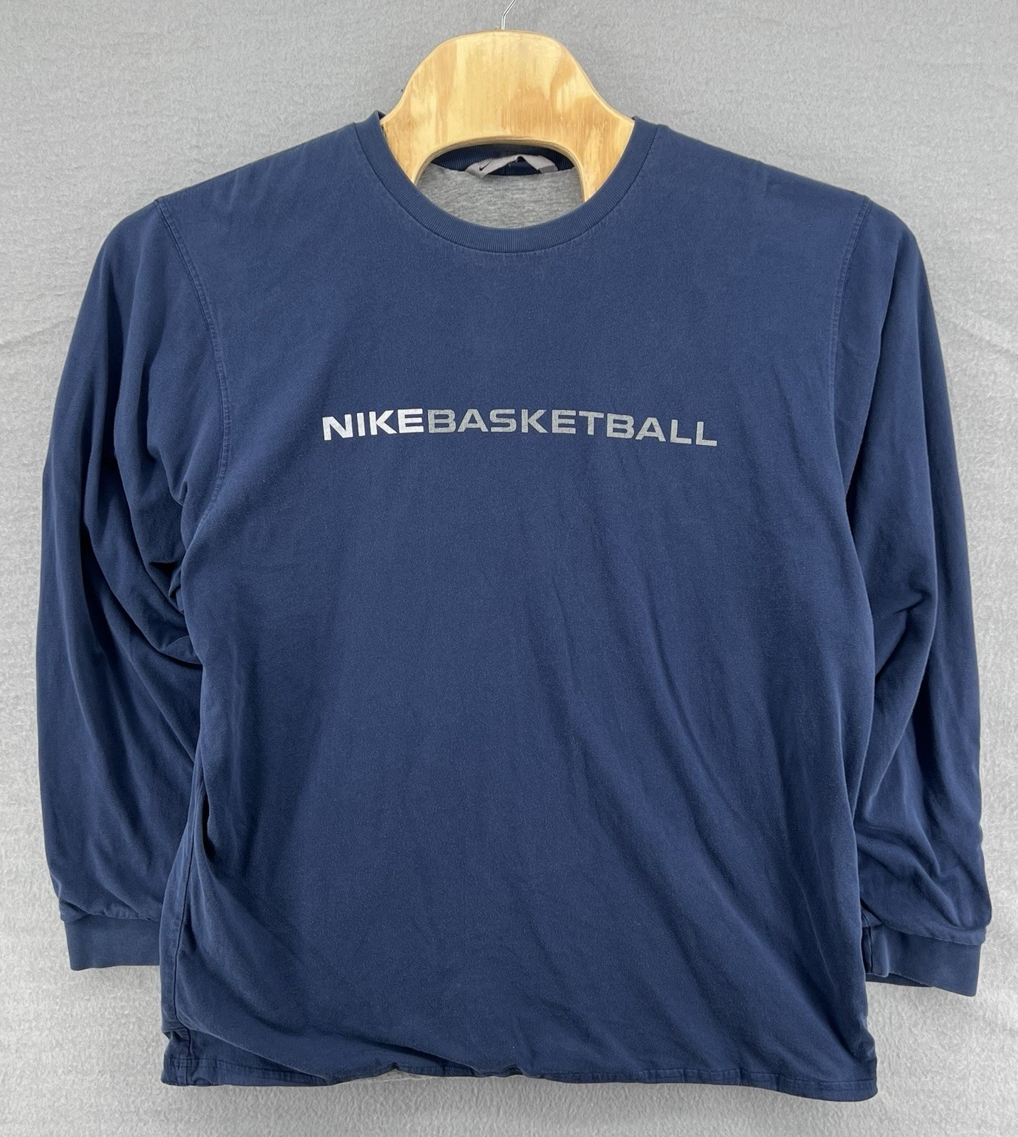 Vintage Nike Basketball Double Face Reversible Long Sleeve Shirt Men’s XL Y2K