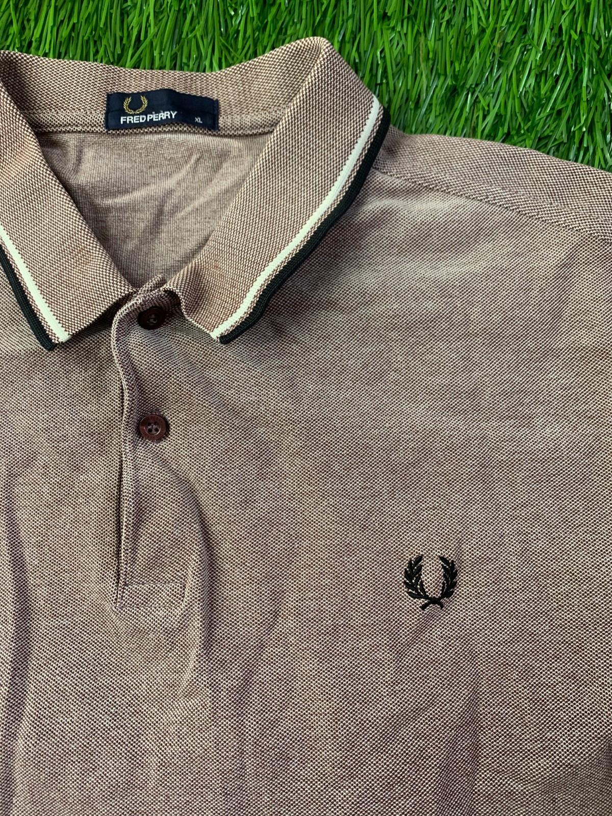 FRED PERRY ORIGINAL CLASSIC MEN CASUAL SHORT SLEEVE POLO SHIRT JERSEY SIZE XL