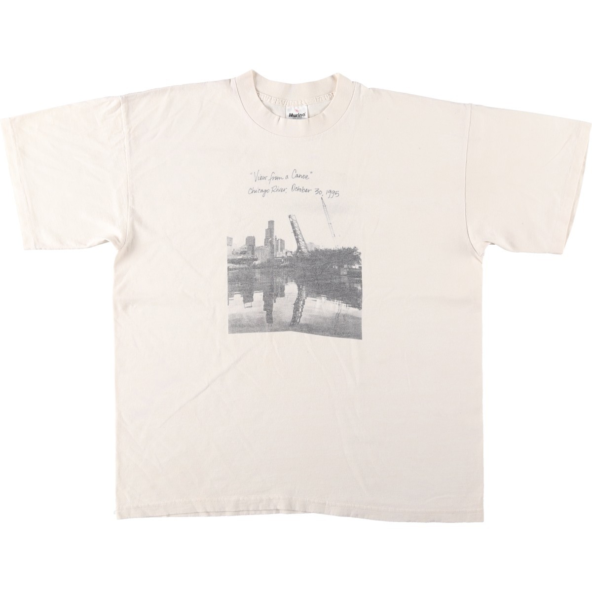 Used 90’S Murina Photo T-shirt Made in USA Men’s XL equivalent Vintage