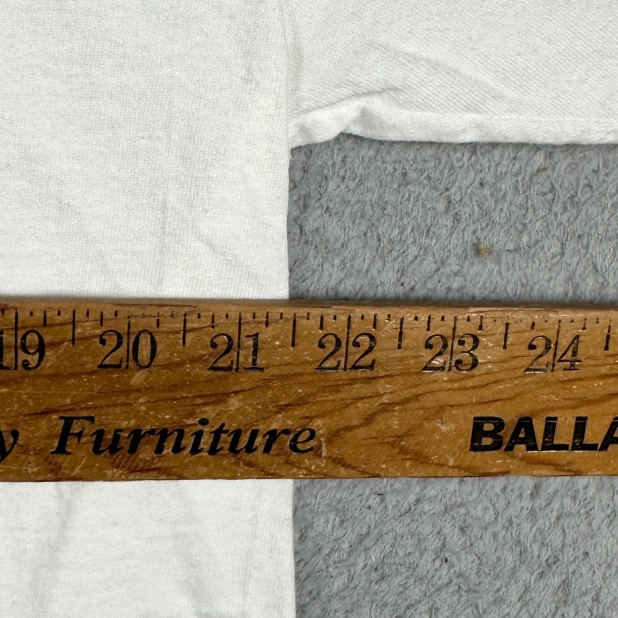 Vintage Stedman Hanes T-Shirt Mens Large White Royal Carribean Single Stitch USA