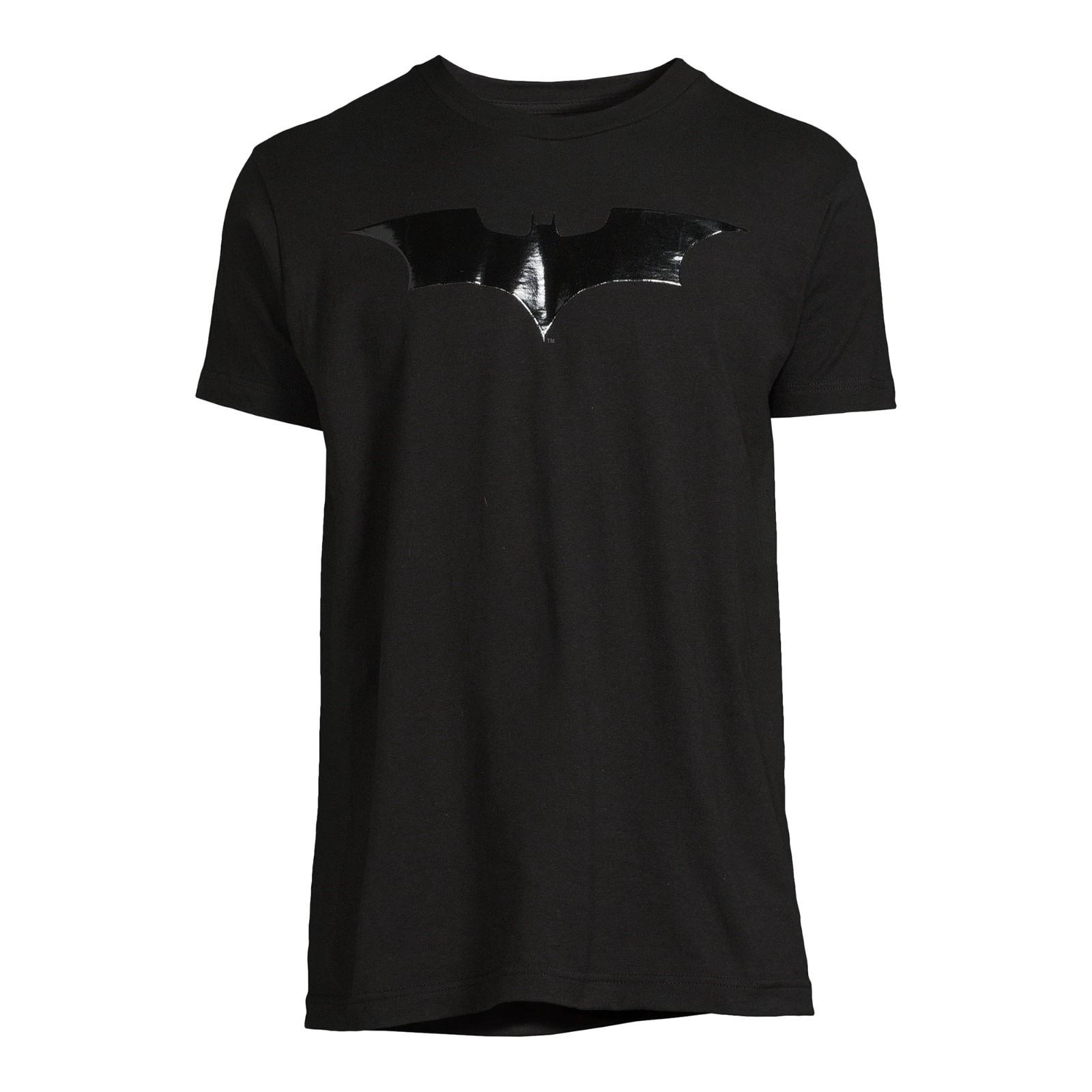 The Dark Knight Mens Batman Tonal Black Shirt New S-3XL