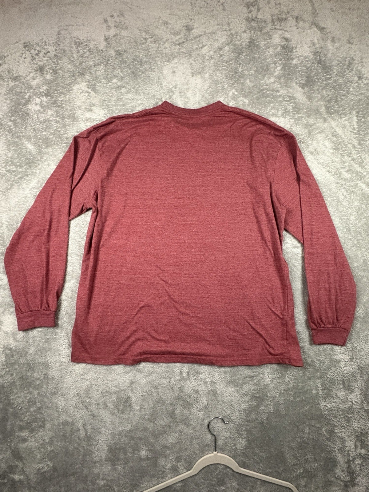 LOT OF 2 Jackson Hole Men’s 2XL Blue & Red LS Crewneck Shirts SEE DESCRIPTION