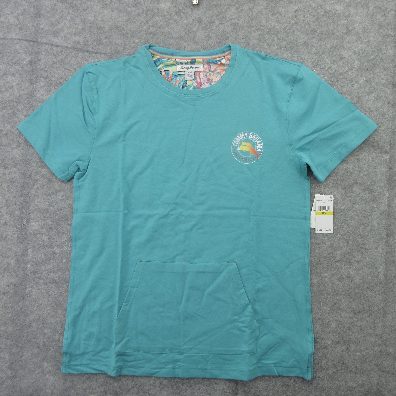Tommy Bahama Mens Terry Short Sleeve Crew T-Shirt Size S M L XL XXL 3XLT New