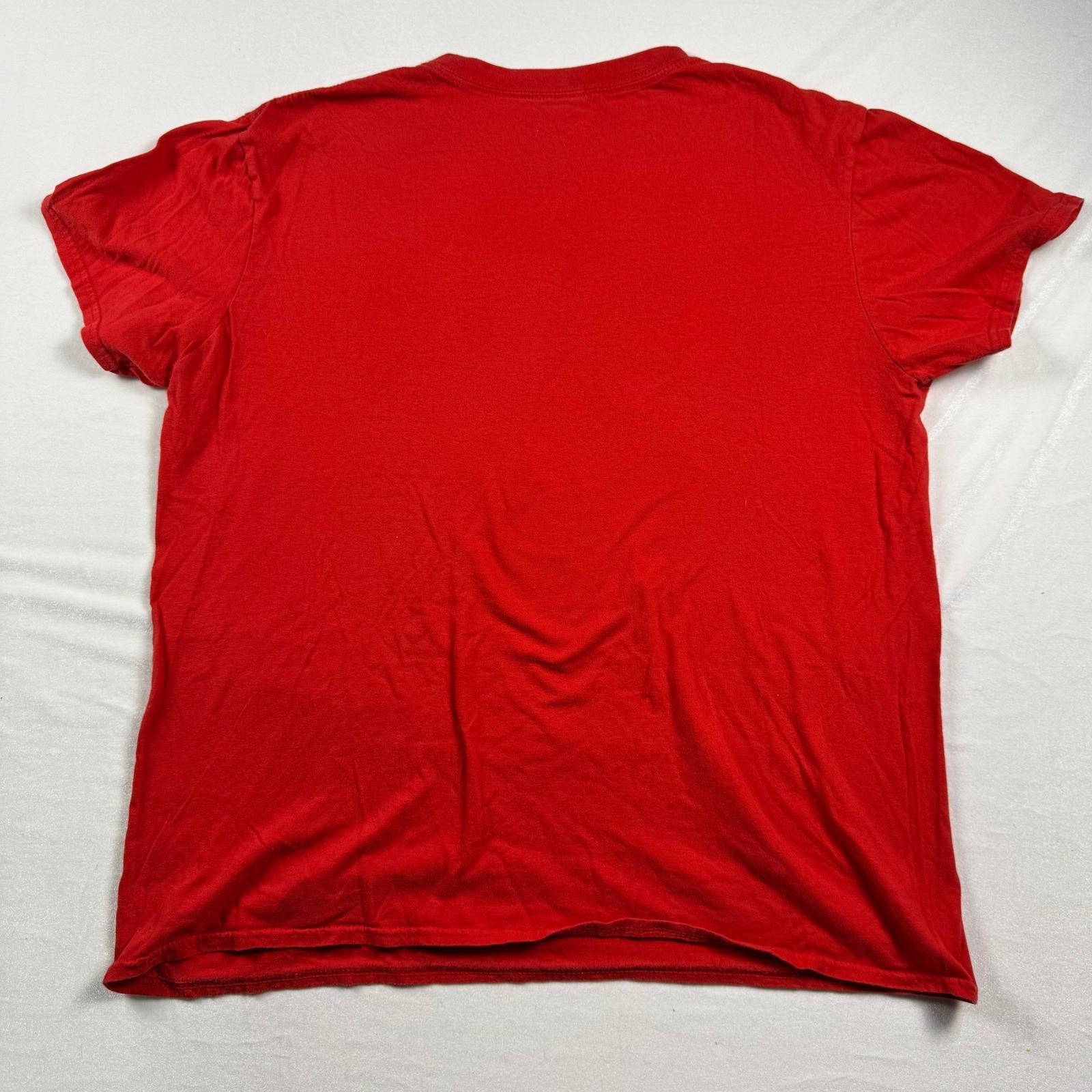 Pokemon Graphic T-Shirt Red Poke Ball Logo Cotton Mens Large Short Sleeve Tee