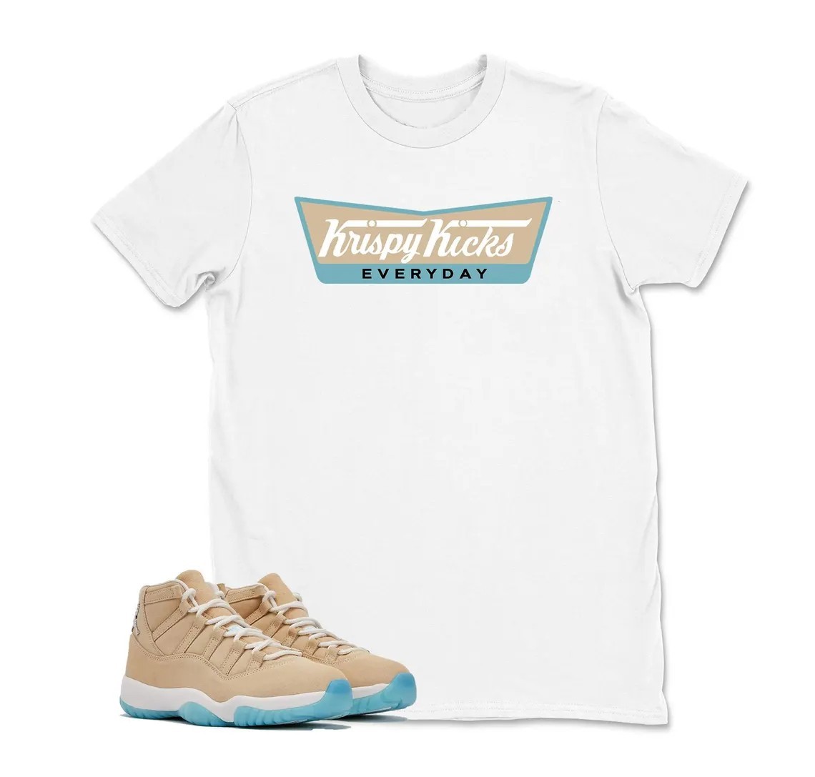 Krispy Kicks 11 H-Town Shirt to Match, BLACK/WHITE