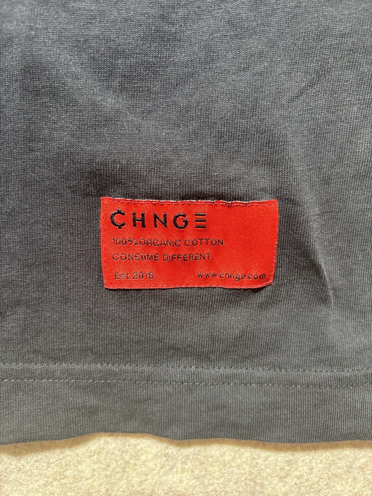 CHNGE Heavyduty t-shirt Save The Plant Hoo XL 100% Organic Cotton (5)