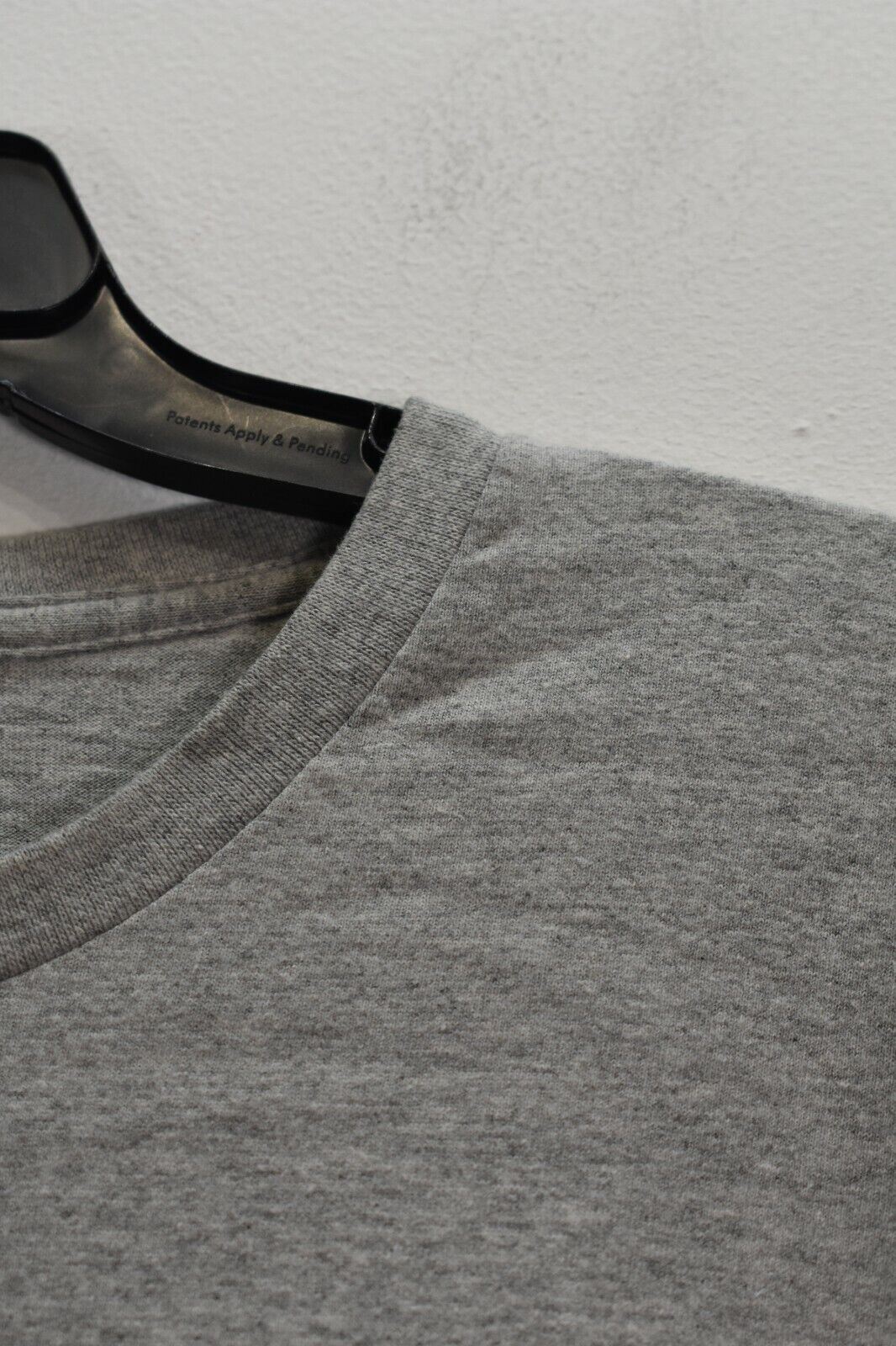 Nike Mens Gray Nike Logo Scoop Neck Short Sleeve Mexico Made Casual T Shirt L