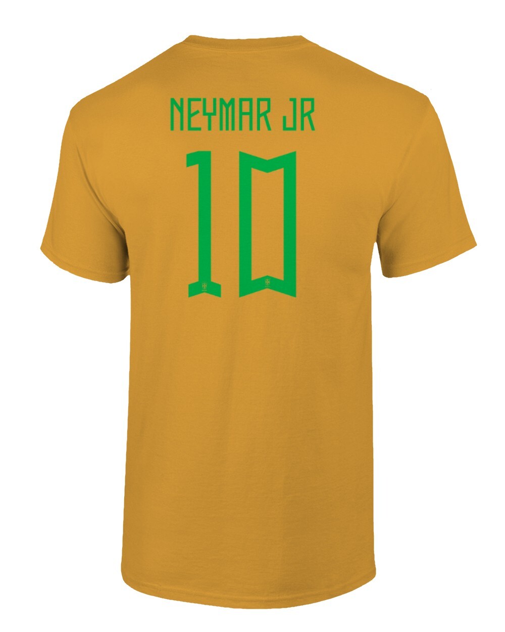 Brazil Soccer #10 Neymar Jr World Football Fans Adult and Youth T-Shirt