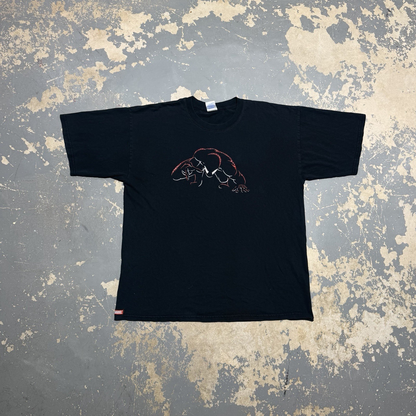 Vintage Universal Studios Spiderman T Shirt Zendaya Double Sided Black XL