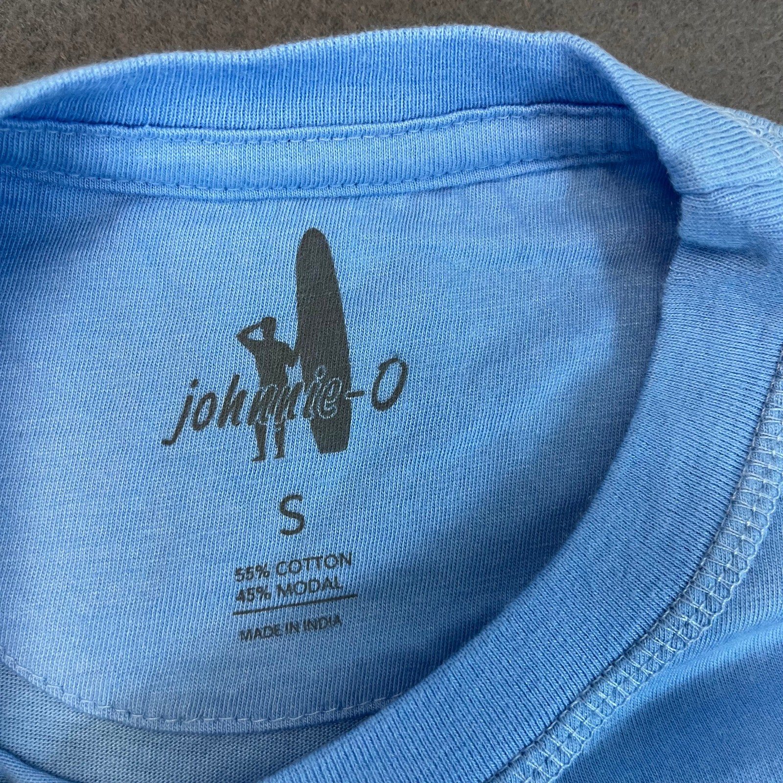 johnnie-O Palm Paradise Graphic SS Shirt Malibu Blue M L XL 2XL Modal Surf NWT |
