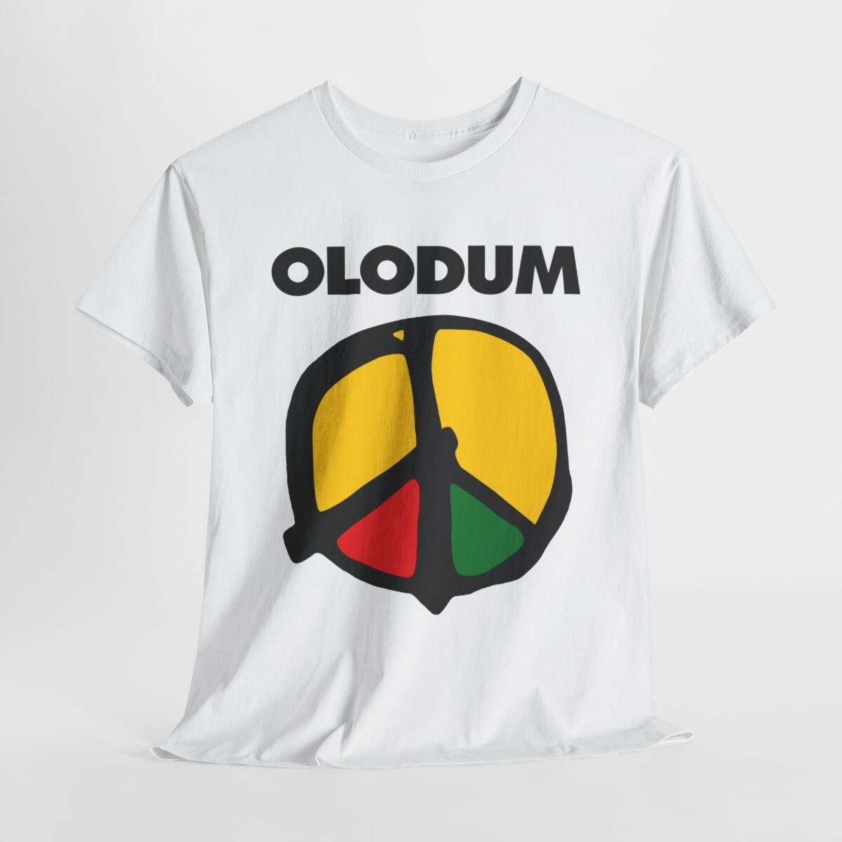 Olodum T Shirt, Retro White Unisex Graphic Tee, Unisex shirt